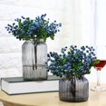 thumbnail image 3 of 10Pcs Fake Artificial Flowers Berries Branches Picks Blueberry Fruit for Christmas Home Hotel Decorations, 9.84Inch, 3 of 5