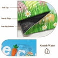 thumbnail image 6 of Easter Round Area Rug 3.3Ft Washable Circle Rugs for Dining Room Table, Spring Flora Colorful Eggs Botanical Pastoral Non-Slip Carpet Floor Mats Indoor Outdoor Carpet Runner Aesthetic Home Decor, 6 of 8