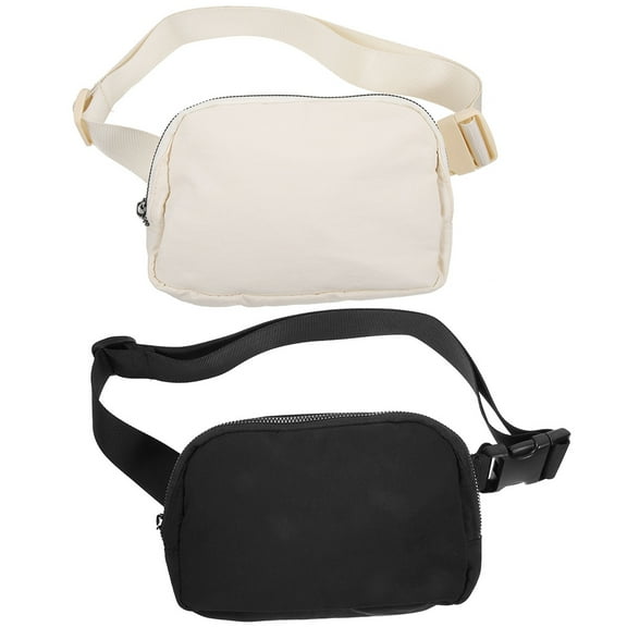unbranded  2 Pcs Belt Bag for Women Chest Luggage Shoulder Purse Travel Miss