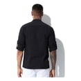 thumbnail image 4 of Camisa Slim Fit Rayas Cuello Mao Hombre Casual Casey Kevin, 4 of 8