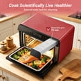 thumbnail image 3 of ROBAM R-BOX Combi Steam Oven, 23QT Countertop Steam Oven & Air Fryer Combo, 3 Steam Modes, Professional Steam-Bake, Air Fry, Dehydrate & Ferment, Rapid Heating & Self-Cleaning, Red, 3 of 9