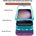thumbnail image 3 of XCRS Samsung Galaxy A35 5G Case Heavy Duty Triple Layer Defender Cover, 3 of 5