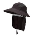 thumbnail image 4 of Sombrero de pescador Sunnimix de ala ancha Unisex Gris oscuro, 4 of 8
