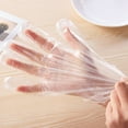 thumbnail image 5 of Fall Decorations 100 Pcs Clear Vinyl Gloves Size Medium Latex Powder Disposable Non, 5 of 5