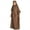 Coffee, variant on IBTOM CASTLE Kids Girls Long Sleeve Full Cover Hijab Kaftan Dubai Islamic Prayer Dress Abaya Muslim Hooded Robe Ramadan Clothing 12-13 Years Wine Red