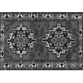thumbnail image 1 of Ahgly Company Indoor Rectangle Persian Gray Traditional Area Rugs, 2' x 4', 1 of 1