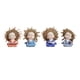 thumbnail image 2 of 4 Unids Estatuilla de Monjes en Miniatura Estatua Linda Modelo Craft Wise Figure Handcrafts Baby Little Adornos para Bonsai Car Desktop .5x4x7cm Macarena Pequeñas figuritas de monje, 2 of 7