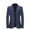 07-Blue, variant on Mens Suit Jacket Autumn Winter New Long Sleeve Lightweight High End Casual Business Wedding Party Banquet Coat Top,Size 185