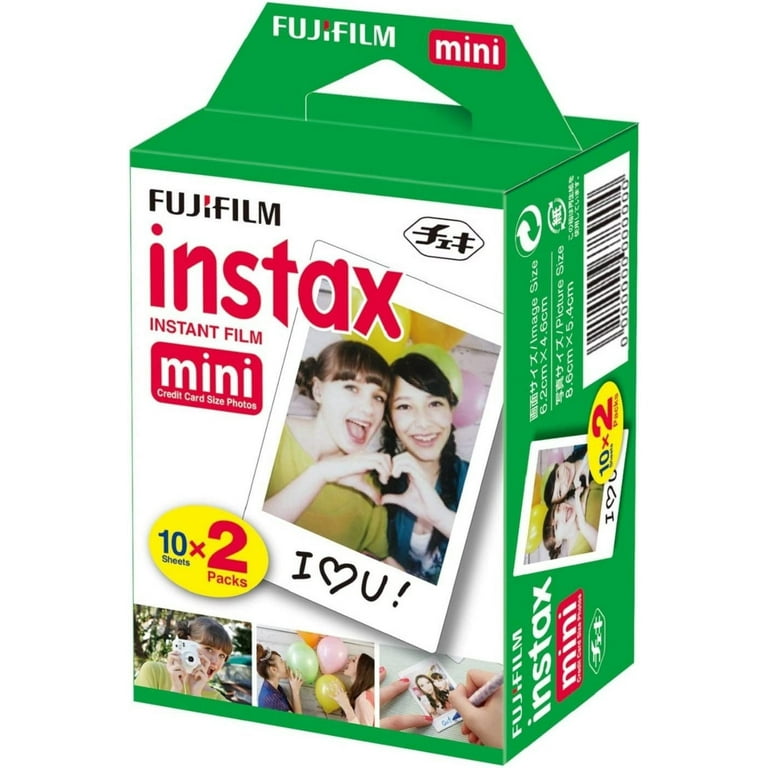  Fujifilm Instax Mini Instant Film, 10 Sheets×5 Pack