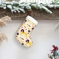 thumbnail image 6 of Balery Cartoon Poodle Dog Pattern Christmas Stockings with Initials, 18" Large Knit Christmas Stocking,Xmas Stocking for Kids, Holiday and Family Stocking, 6 of 7
