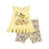Baby Girl Outfit Sleeveless Shirt and Shorts Summer Top Pulla Bulla 3-12 Months