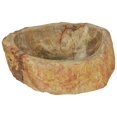 thumbnail image 5 of Lavabo de Baño Casafoyer de Piedra Fosilizada Crema 45x35x15 cm, 5 of 5