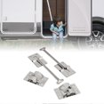 thumbnail image 2 of 2PCS RV Door Latch 304 Stainless Steel Multifunctional T Style Entry Door Catch Holder for Cargo Trailer Truck, 2 of 3
