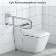 thumbnail image 4 of Zeiwohndc Stainless Steel Toilet Handle 23.6" Heavy Duty Support for Disabled & Elderly, 4 of 8