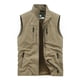 thumbnail image 2 of Chaleco de trabajo para hombre, chaquetas tácticas de verano para motociclista, chaqueta sin mangas con múltiples bolsillos, ropa de pesca, abrigo de caza, abrigos para hombre, 2 of 4