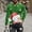 Green, variant on WXLWZYWL Men's Christmas Sweatshirt Crewneck Trendy Big and Tall Santa Printed Sweatshirts Pullover Tops Party Apparel