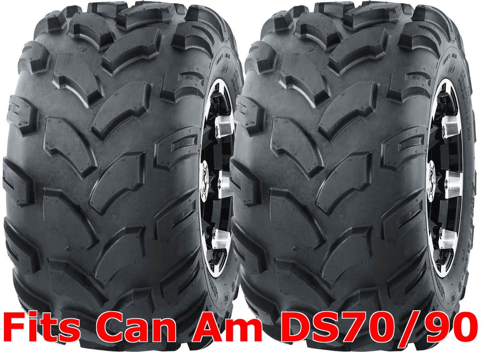 2 WANDA ATV tires 18x9.5-8 18x9.5x8 Can Am DS70/90 rear P311 