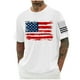 thumbnail image 1 of Tops para hombre, blusas y camisas de cuello redondo y manga corta para hombre, blusas casuales de cuello redondo con estampado de moda para hombre, blusas de cuello redondo y manga corta, camisas par, 1 of 5
