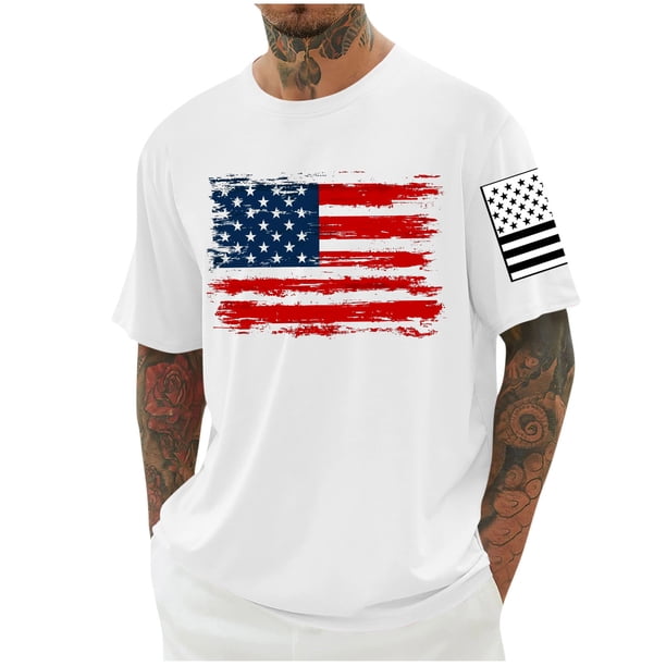 Tops para hombre, blusas y camisas de cuello redondo y manga corta para hombre, blusas casuales de cuello redondo con estampado de moda para hombre, blusas de cuello redondo y manga corta, camisas par