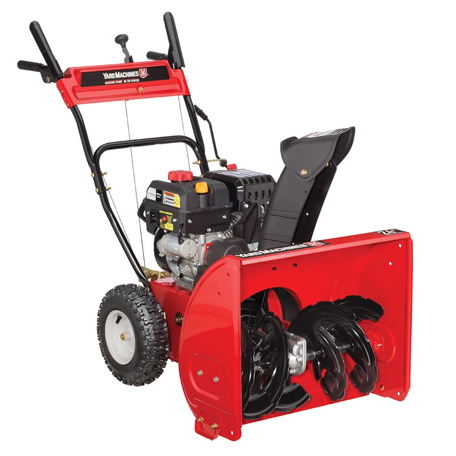 Yard Machines 24Inch 208cc Two Stage Snow Thrower