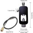 thumbnail image 5 of Diving Oxygen Tank Refill Adapter - Professional Scuba Cylinder Fill Station Accessory | Aluminum Alloy Charging With Hose, Gauge, And Quick Connect For PCP Airgun, Paintball, Underwater Breathing, 5 of 9