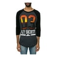 thumbnail image 2 of Fly Society Mens 3 The Fly Way Graphic T-Shirt, 2 of 2