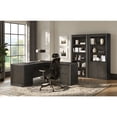 thumbnail image 4 of Martin Furniture Tulane Executive Bookcase With Doors, Brown, 4 of 7