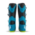 thumbnail image 4 of Botas de motocross Fox Racing Comp azul/amarillo talla 14, 4 of 7