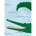 thumbnail image 2 of Kopcik, Emily 15x18 Black Ornate Wood Framed with Double Matting Museum Art Print Titled - Alligator, 2 of 4