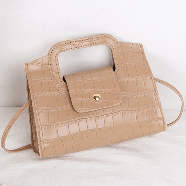 LinYooLi Sac à Main pour Femme Motif Pierre Nouveau Printemps Frais et Doux