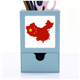 thumbnail image 1 of en china mapa bandera nacional Tarjeta de clip de pluma del gestor de suministros de oficina, 1 of 3