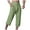 Army Green, variant on Mens Athletic Capri Pants Cotton Linen Workout Running Active Fit Capris Casual Summer Elastic Waist Pants