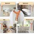 thumbnail image 5 of iMucci 4 Pack Curtain Tiebacks with Pearl Decoration, Convenient Drape Tie Backs Holdbacks Rope Holders for Lace, Sheer or Heavy-Duty Curtains, Orange, 5 of 8