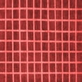 thumbnail image 1 of Ahgly Company Machine Washable Indoor Square Checkered Red Modern Area Rugs, 7' Square, 1 of 4