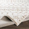 thumbnail image 6 of Hauteloom Collingwood Living Room, Bedroom Area Rug - Bohemian, Transitional - Plush Pile - Tan, Cream - 18" Sample, 6 of 7