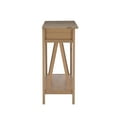 thumbnail image 3 of Linon Moreland Farmhouse Console Table with 2 Drawers, Driftwood Finish, 3 of 12
