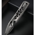 thumbnail image 4 of Titanium Alloy Mini EDC Pry Bar Multi-Tool with Pocket Clip – CNC Machined TC4 Titanium Bottle Opener, Nail Puller & Screwdriver Assist for Outdoor, Camping & Everyday Carry, 4 of 11