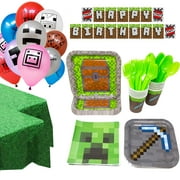 Mining Fun Ultimate Party Supplies Pack (For 16 Guests), Mining Fun Birthday, Mining Fun Decorations, Mining Fun Tableware