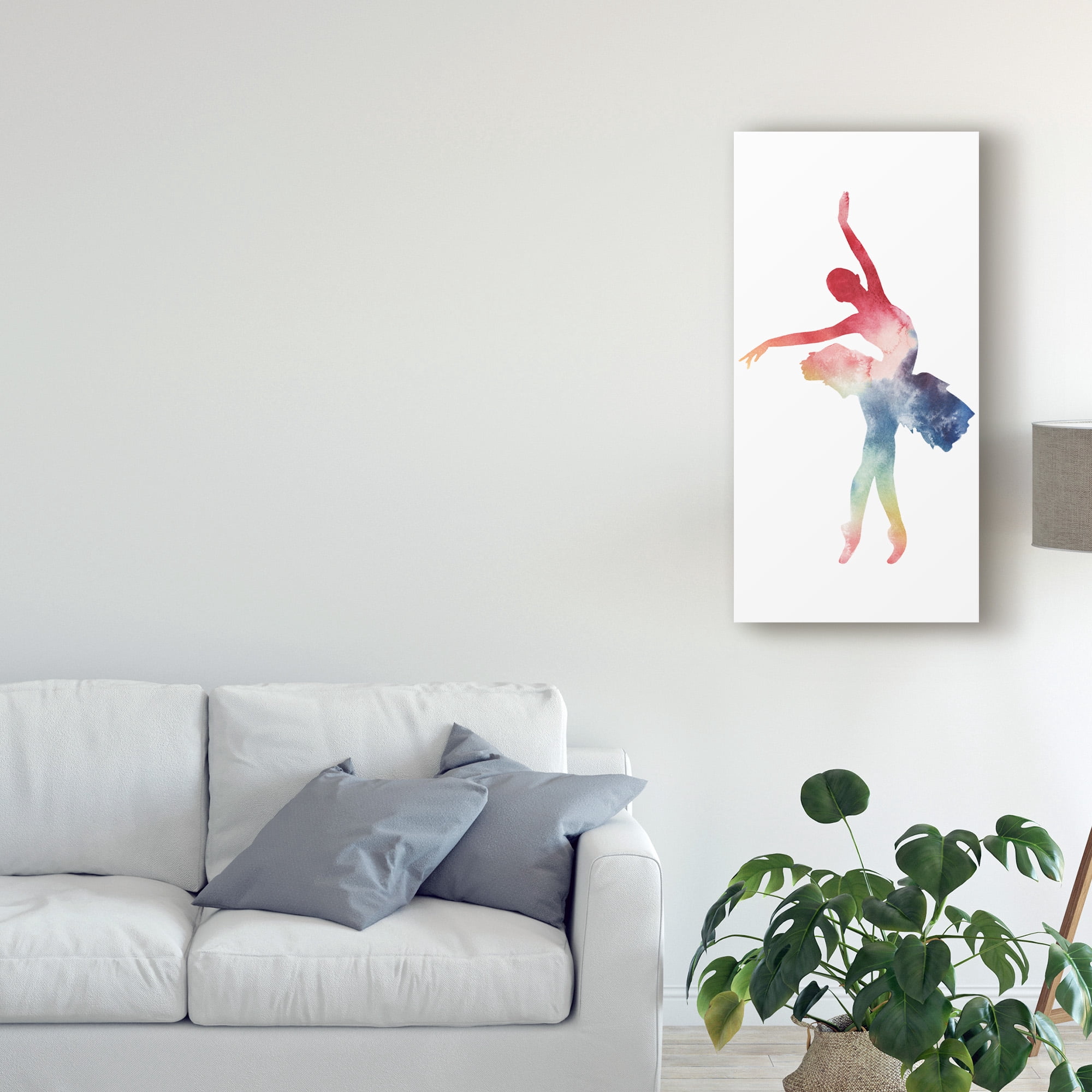 Trademark Fine Art 'Ballerina Beam I' Canvas Art by Grace Popp
