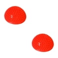 thumbnail image 2 of Bolas de yoga Sonducket semicirculares Amplia aplicación Flexible y segura Bola de masaje semicircular Vaina de equilibrio Color Rojo Brillante 2Conjunto, 2 of 6