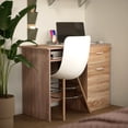 thumbnail image 4 of Escritorio Top Living Minimalista con Cajones Estilo Madera Roble, 4 of 7