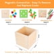 thumbnail image 4 of Kit de juego Montessori Adena 3 en 1 con cerilla, zanahoria y moneda, 4 of 9