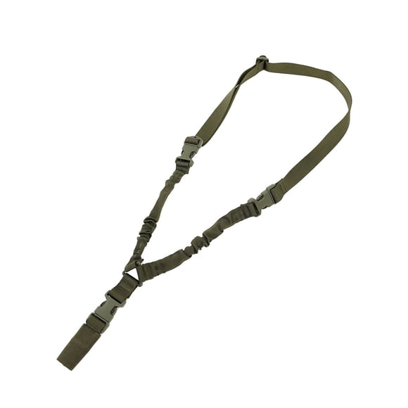 Correa de hombro de la cámara de liberación rápida de un solo punto Correa de hombro ajustable de caza, verde militar sidaley OD000592-02