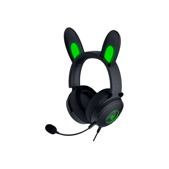 Razer Kraken Kitty V2 Pro - Headset - full size - wired - USB - noise isolating - black