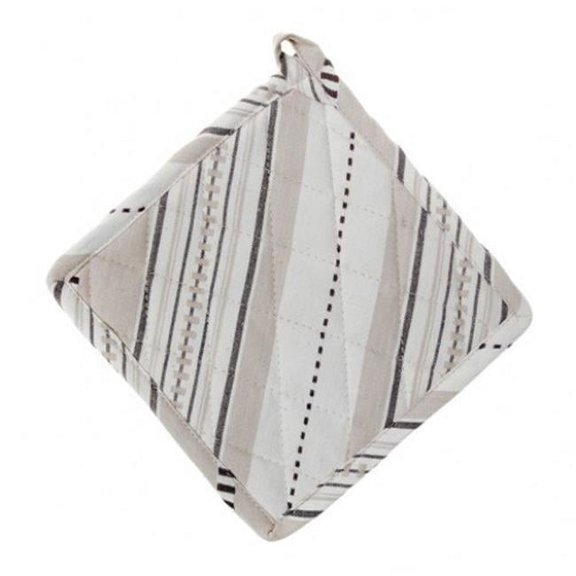 Mr. MJs Trading AG-40270S-2 Pot Holders, Coco Stripe - Set of 2