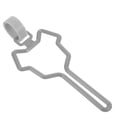 thumbnail image 1 of CATIEBYE Dog Bags Holder Hands-Free Grey ABS For Pet Accessories 1Pcs, 1 of 7