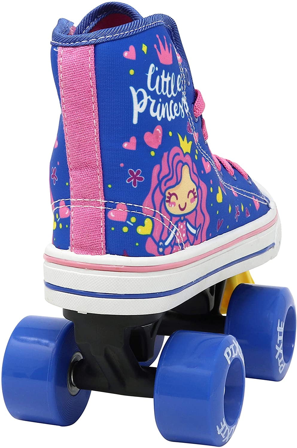 Lenexa Pixie Unicorn Kids Roller Skates Girls Quad Roller Skate Size J10 kids 