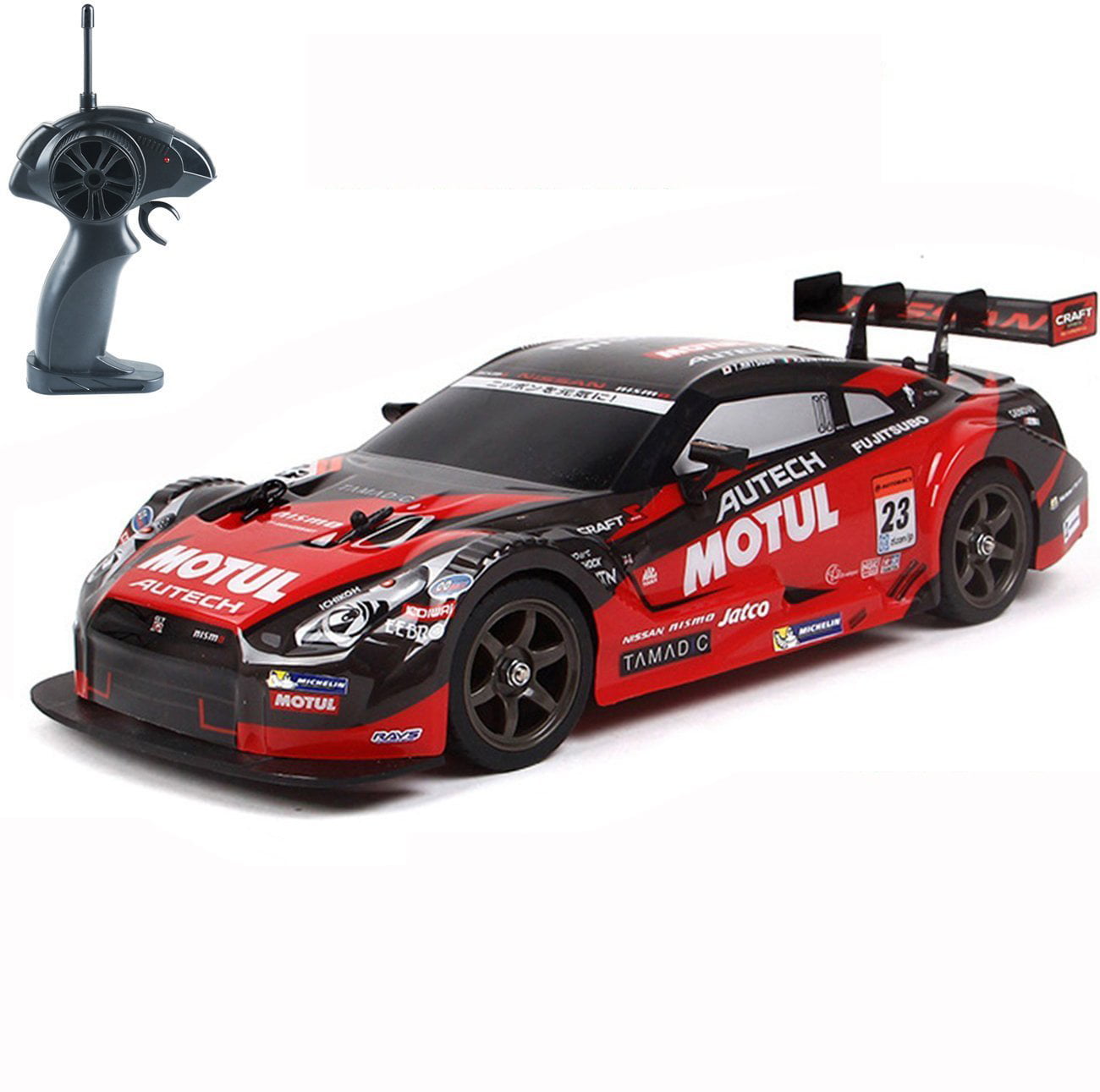 iBliver GT RC Drift Cars 1:14 Remote Control Car 35km/h Drift Vehicle 40min  Playing time 4WD High Speed Sport Racing Car Gifts Toy for Adults Kids
