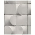 thumbnail image 2 of Grey 3D Blocks Geometric Wallpaper R8074, 2 of 3