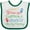White and Green, variant on Inktastic Chiropractor Like Mommy Boys or Girls Baby Bib